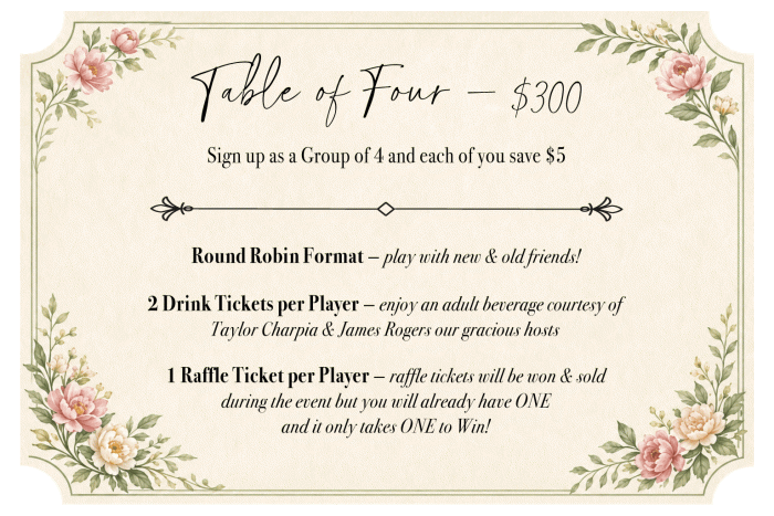 Table of Four