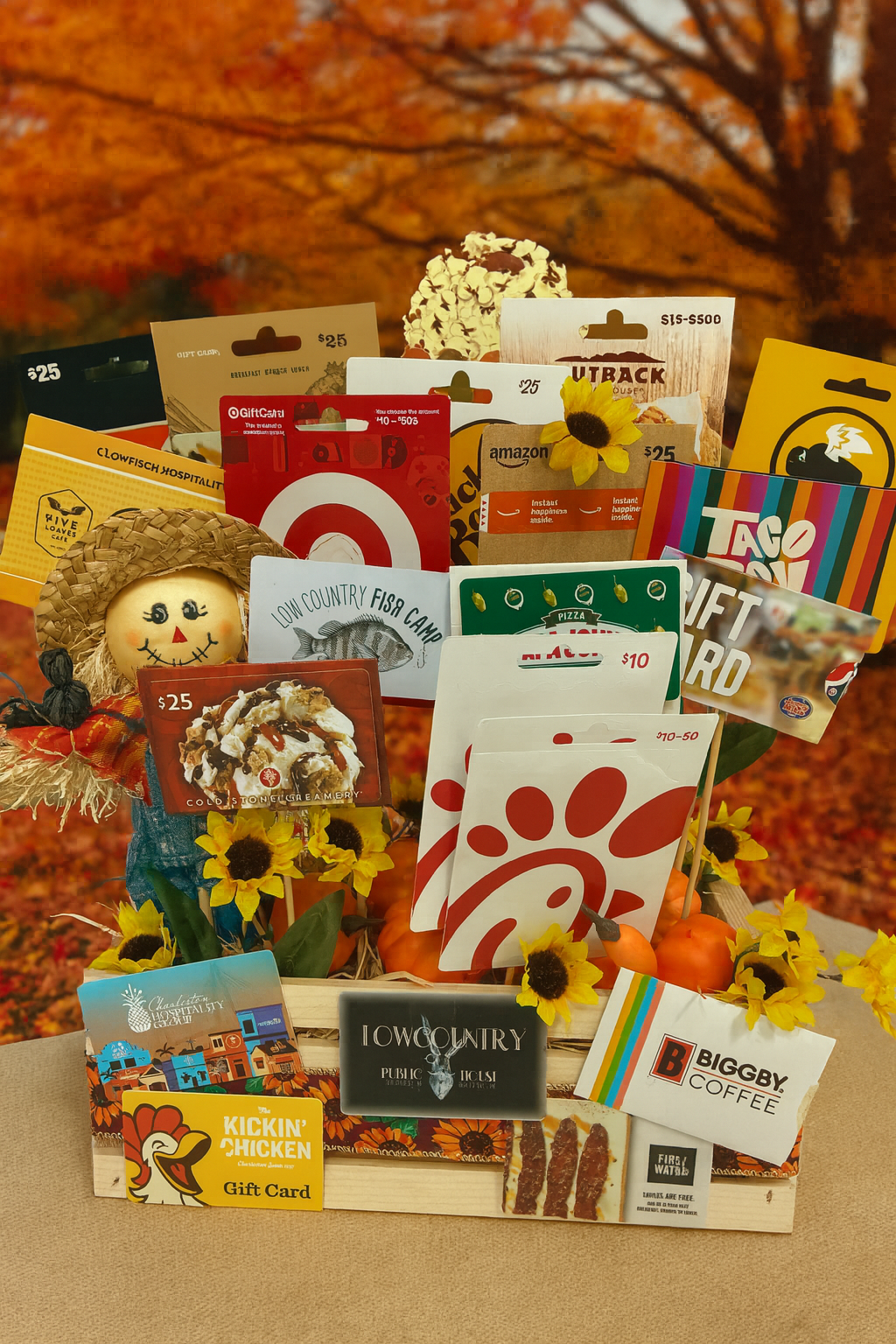 Gifts, Goodies and Gratitude Basket