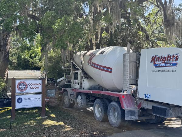 knights concrete truck